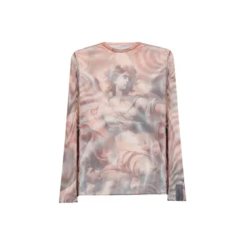 ROKH Renaissance print T shirt