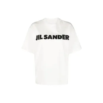 JIL SANDER Logo print T shirt