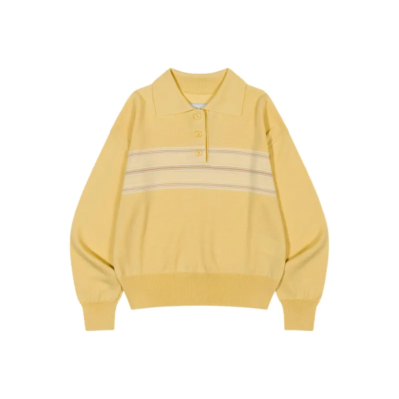 LOW CLASSIC Polo collar Jumper-0