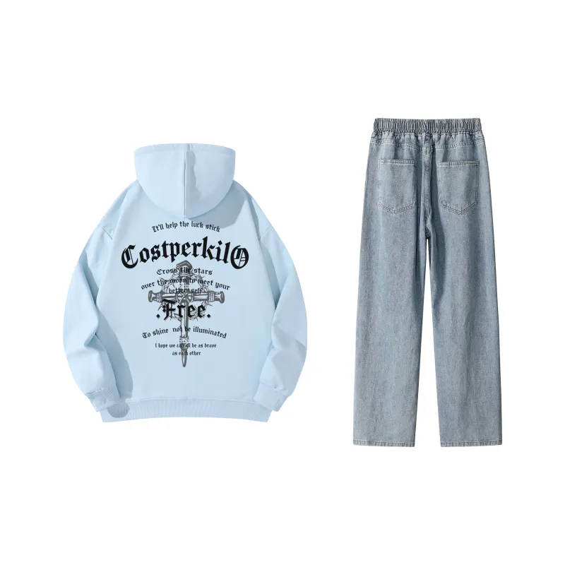 Cost Per Kilo Sweatshirt Set Unisex-32