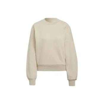 Adidas Sweatshirt Women's Beige Yellow