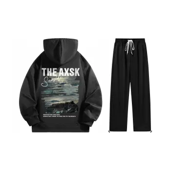 A.X.S.K Sweatshirt Sets Unisex