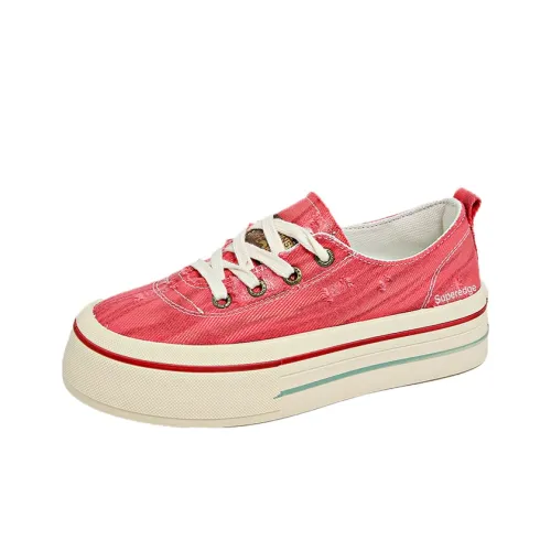 SUPEREDGE Breathable Lightweight Rebound Low Top Casual Shoes Women's