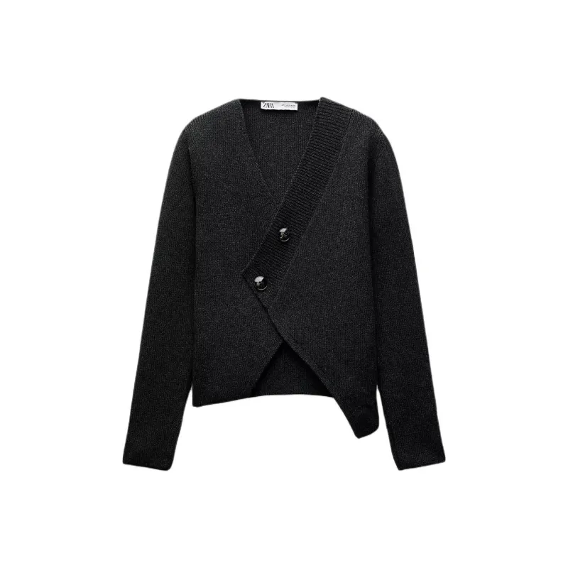 ZARA Sweater Women's Carbon Gray-0