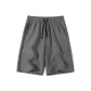 [Quick Dry Breathable]Gray (B Blue Letter Chest Logo)