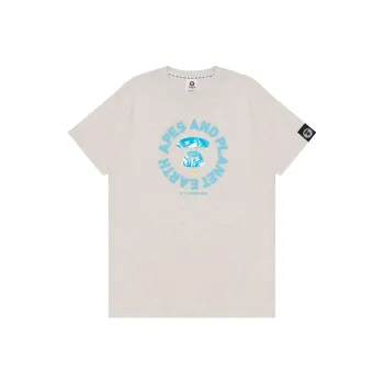 Aape T Shirts Women's Gray White IV2