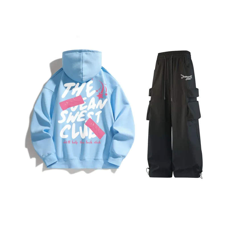 JEANSWEST CLUB Sweatshirt Set Unisex-21