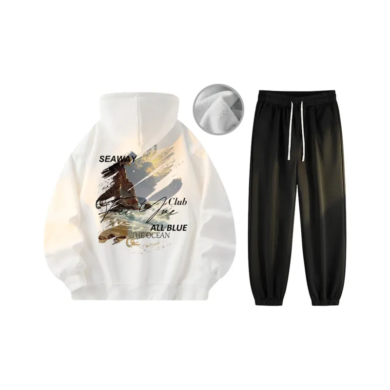 Feiyue Sweatshirt Sets Unisex-15