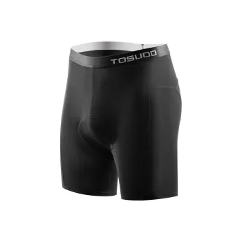 TOSUOD Cycling Pants Men's Black