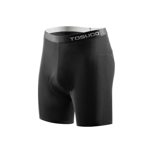 TOSUOD Cycling Pants Men's Black