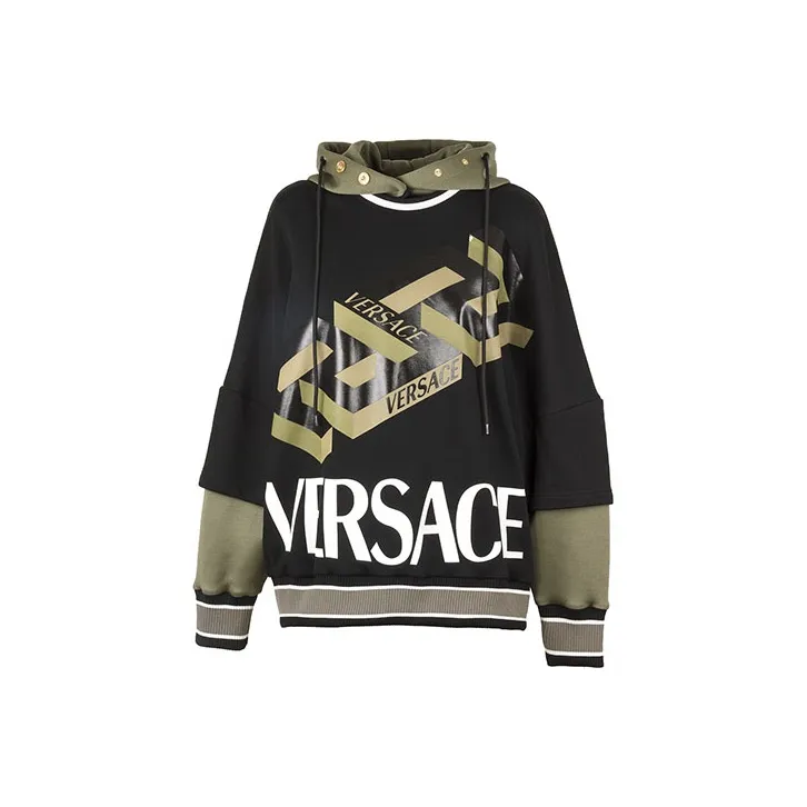 VERSACE VERSACE Sweatshirt Women's Black-0
