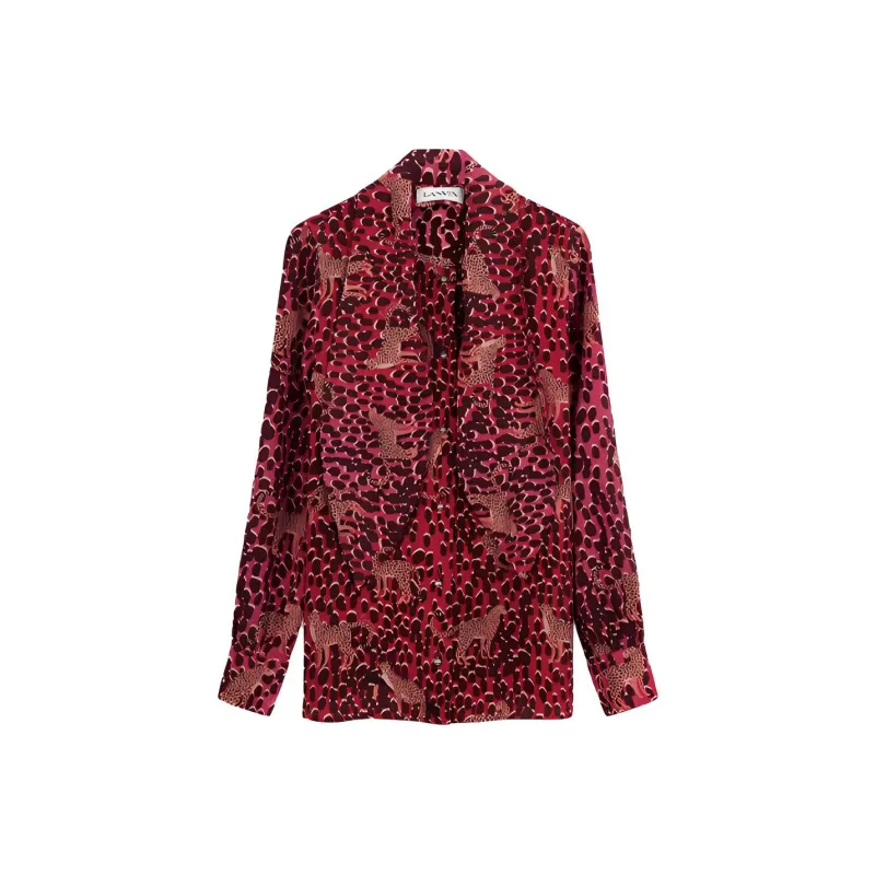 Lanvin Shirts Women's Red-0