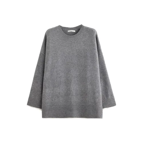 Tonlion sweater effect Women's Medium Heather Gray