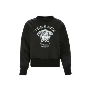 VERSACE Sweatshirt Women's Black