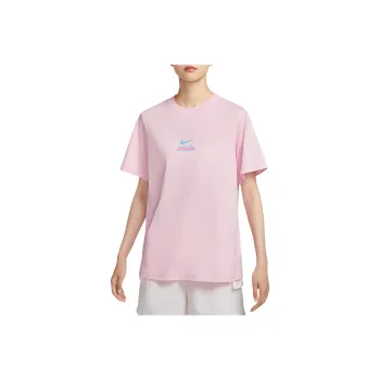 Nike Sportswear Essential Women's Loose Fit Cotton T Shirt Pink