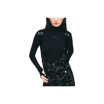 CHANEL 24N Neige Skiing Collection Sweater Women's Black