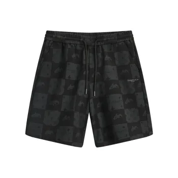 FAIRWHALE Casual Shorts Unisex Black