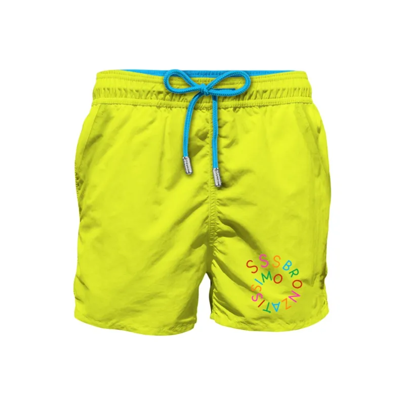 MC2 SAINT BARTHELEMY Casual Shorts Men's Yellow-0
