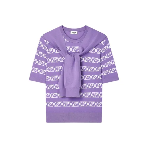 FILA Knitwear Women's Jumping Purple