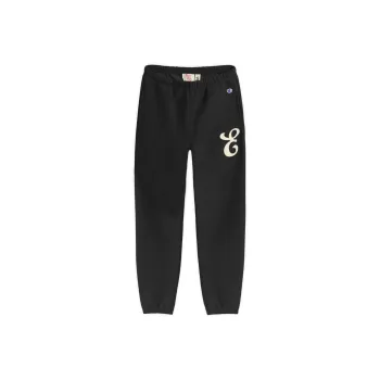 Champion END. Co-branded Paragraphs Casual Pants Unisex Black