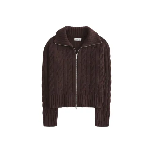 Hollister Sweater Women's Dark Brown
