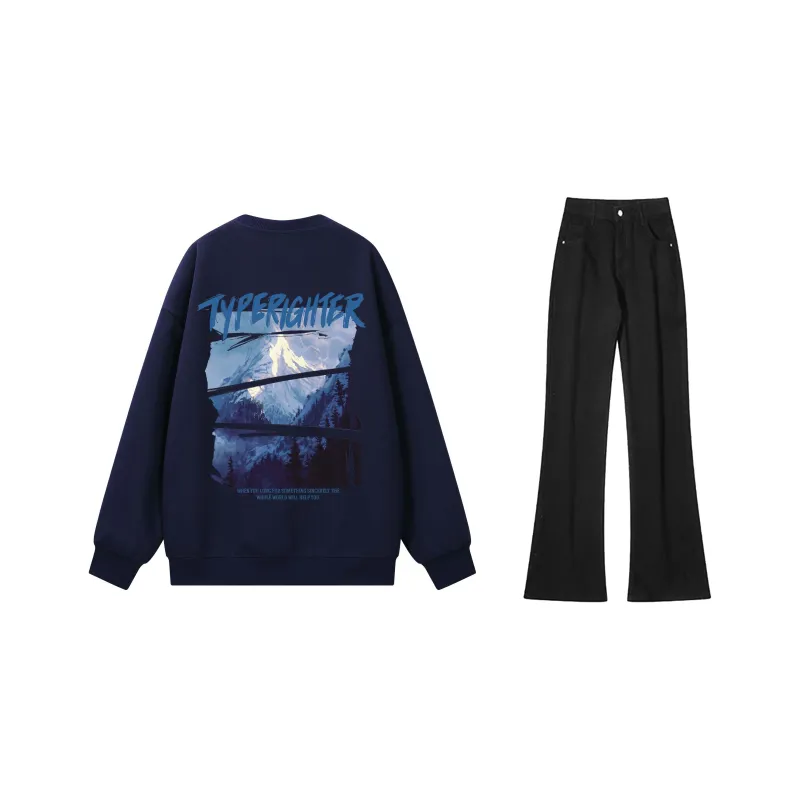 TYPERIGHTER Sweatshirt Set Unisex-5