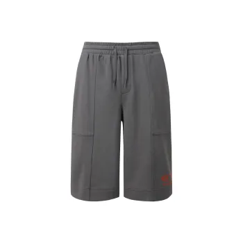 SALOMON Casual Shorts Unisex Charcoal Gray