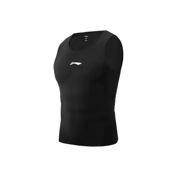 LiNing CBA Collection Professional Basketball Collection Tank Tops Men's Black