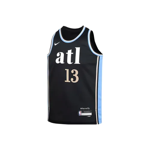 NBA Atlanta Hawks Nike Bogdan Bogdanović Basketball Jerseys Men's Black