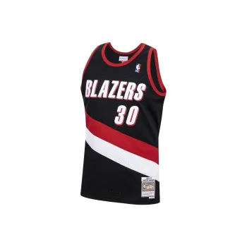 NBA x Mitchell & Ness Portland Trail Blazers Rasheed Wallace Basketball Jerseys Men's Black