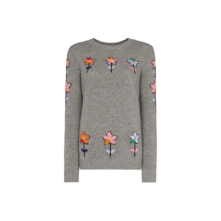 PRADA Cashmere Sweaters Women's Gray-0