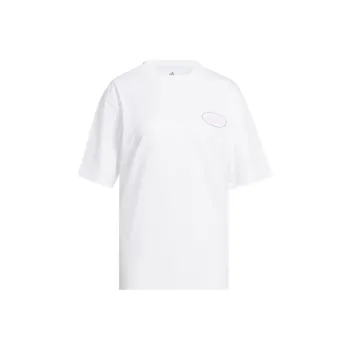 Adidas Free Shipping With AdiClub Elements Meditate Graphic Boyfriend Tee