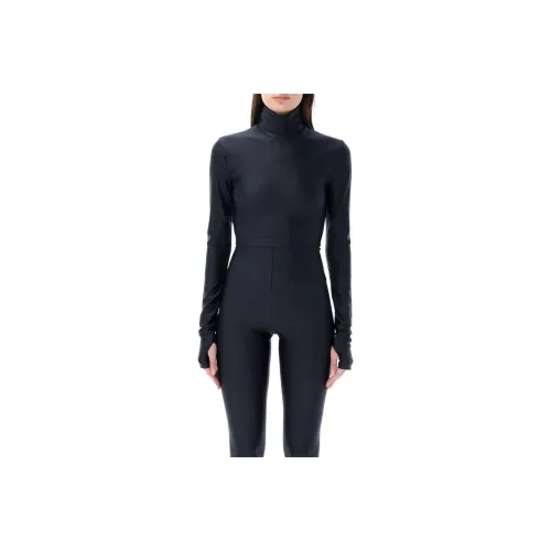 THE ANDAMANE Turtleneck Cropped Top
