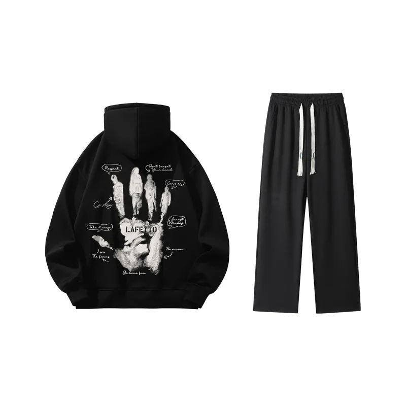 Lafetto Sweatshirt Sets Unisex-0