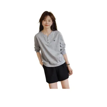 Mo Han Yi Mei Sweatshirt Women's Medium Gray