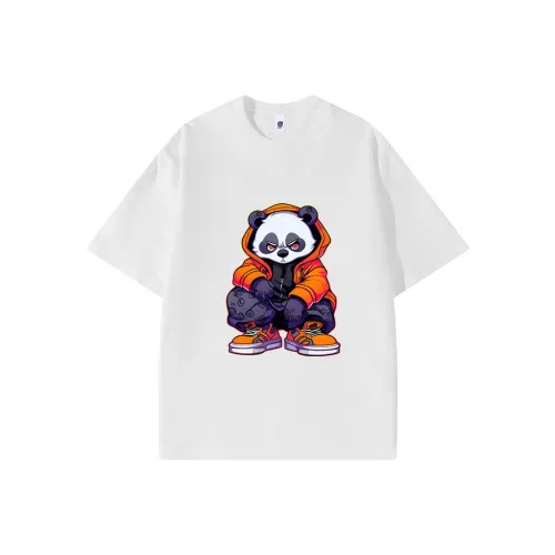 PANDA BASE Short Sleeved T Shirts Women's