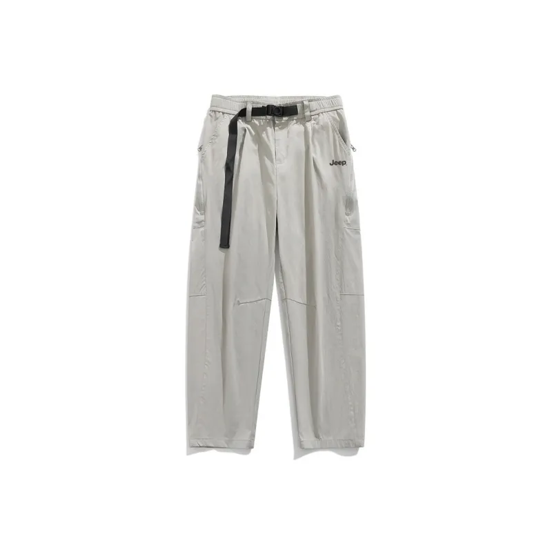 Jeep Casual Pants Unisex Burgundy-10