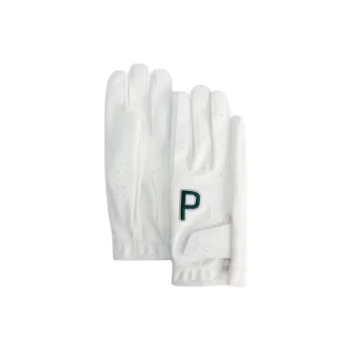 PUMA Polyester Sports Gloves Unisex White