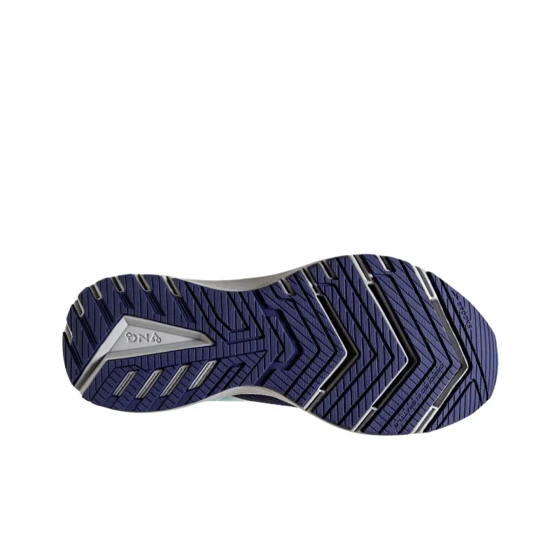 Brooks Abrasion Resistant Breathable Low Top Running Shoes Women's Purple-5