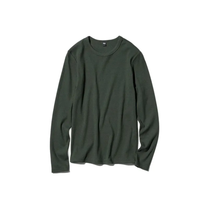 UNIQLO T Shirt Women's Dark Green-0