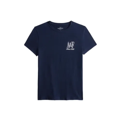 Abercrombie＆Fitch T Shirt Women's Navy Blue