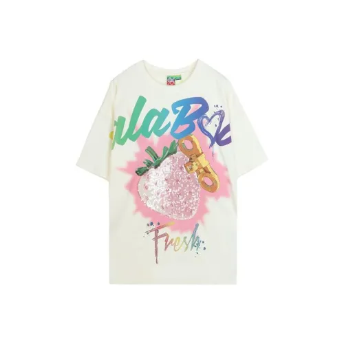 LALABOBO Drop Shoulder Sleeve T Shirt Women's