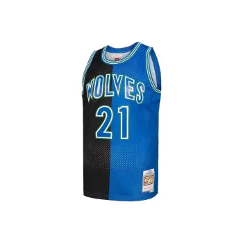 NBA 'NBA Timberwolves 1995 Kevin Garnett' Split Swingman Basketball Jersey