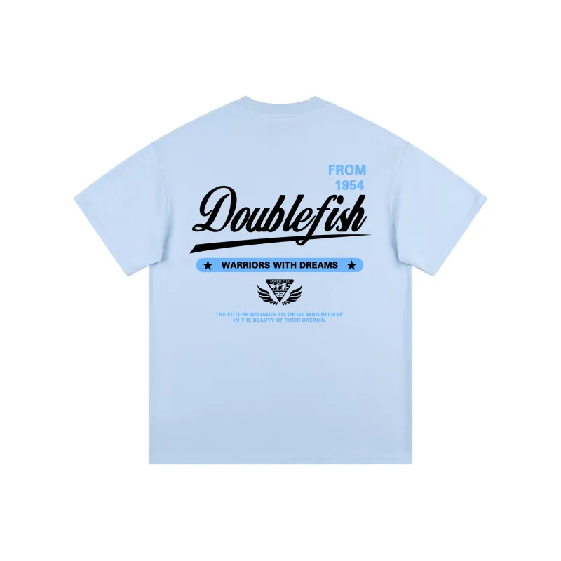 DOUBLEFISH Short Sleeved T Shirts Unisex-8