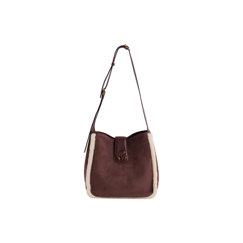 JACD PU Crossbody Bag Shoulder Bag Regular Women's Chocolate-0