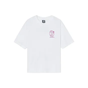 New Balance Drop Shoulder Sleeve T Shirt Women's White