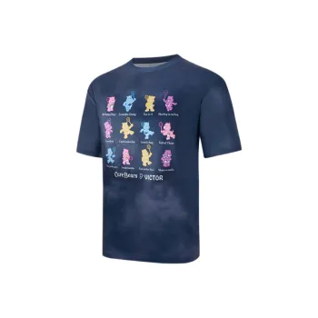 VICTOR x CARE BEARS Badminton Clothing Unisex Smudge Gray