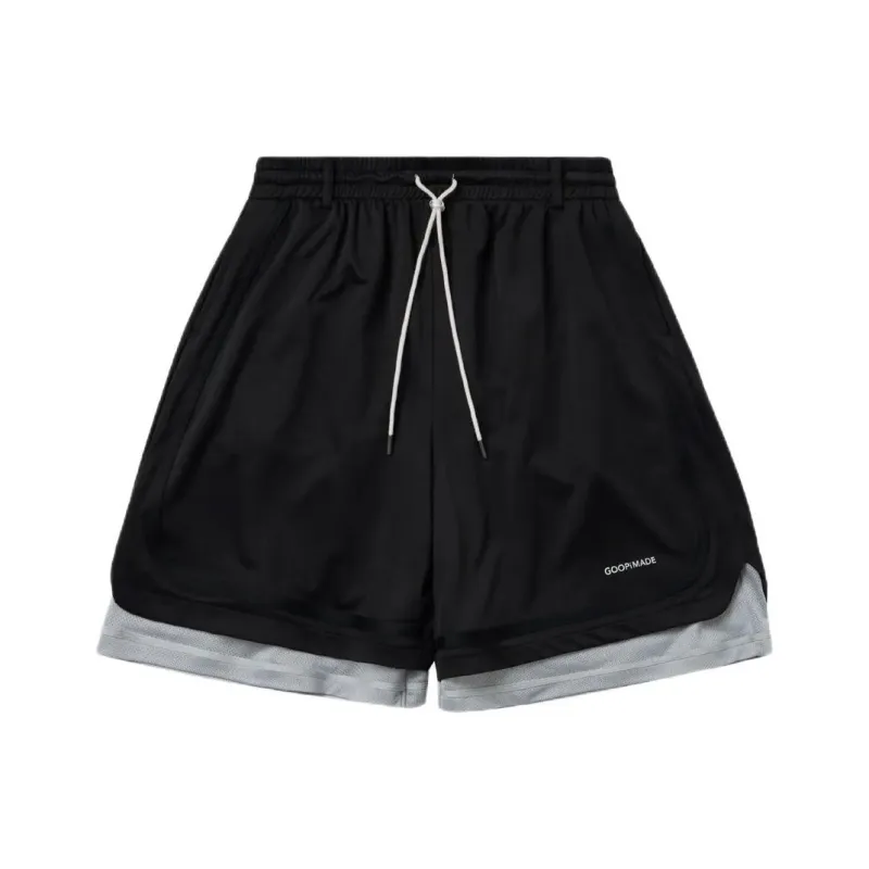 GOOPiMADE Casual Shorts Men's Black-3