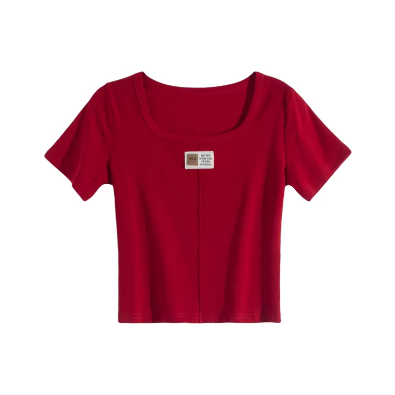RTNH Summer T Shirt Women's Red-0