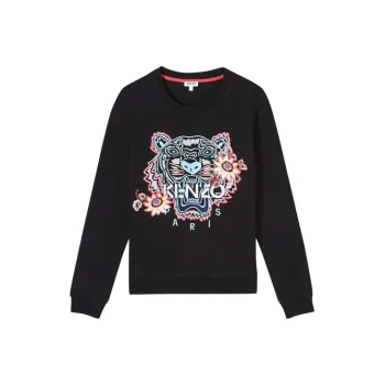 KENZO Classic Tiger Head Sweatshirts Women's Black